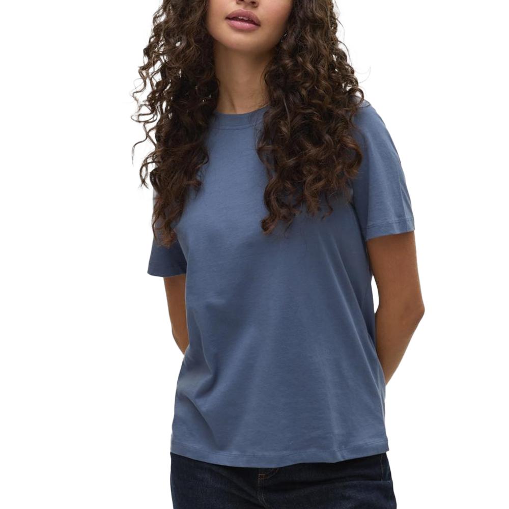 T-shirt Bleu Femme Vero Moda Paulina pas cher