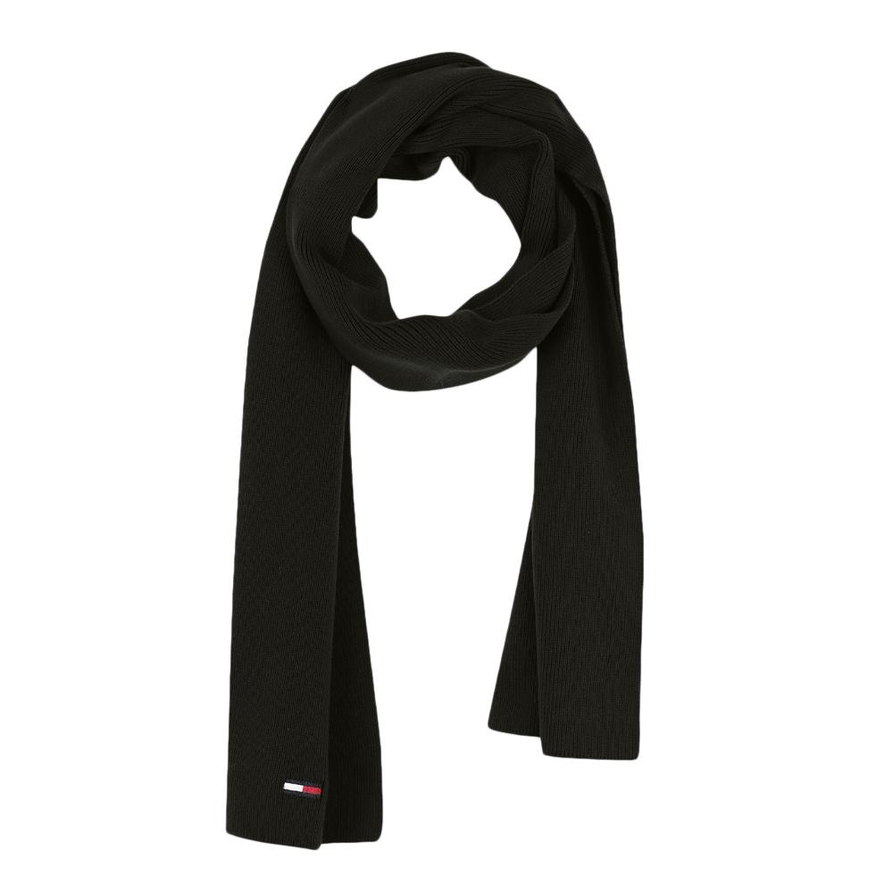 Écharpe Gris Foncé Femme Tommy Hilfiger Elongated pas cher