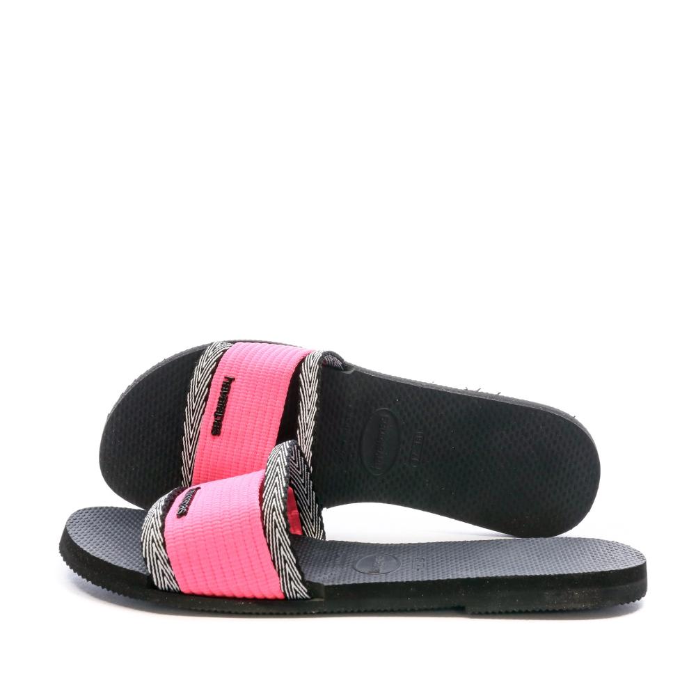 Claquettes Noir Femme Havaianas You Trancoso pas cher