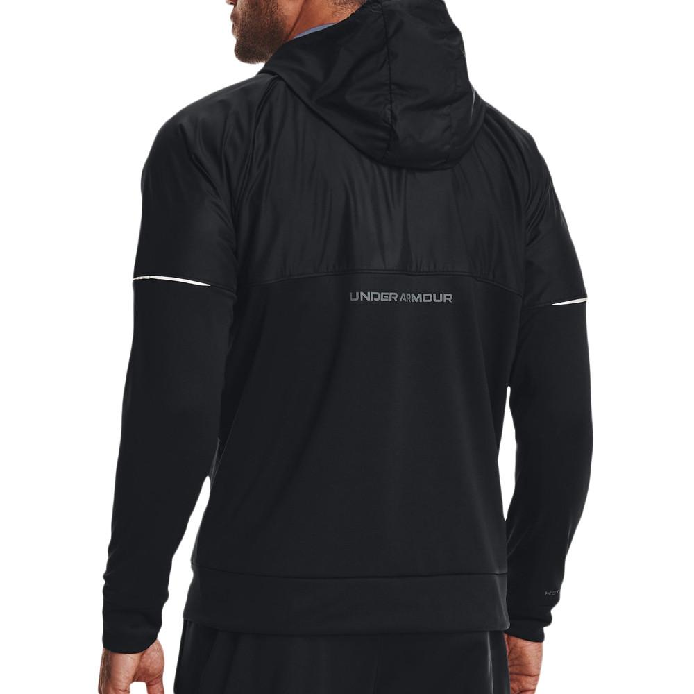 Sweat Zippé Noir Homme Under Armour 3781 vue 2