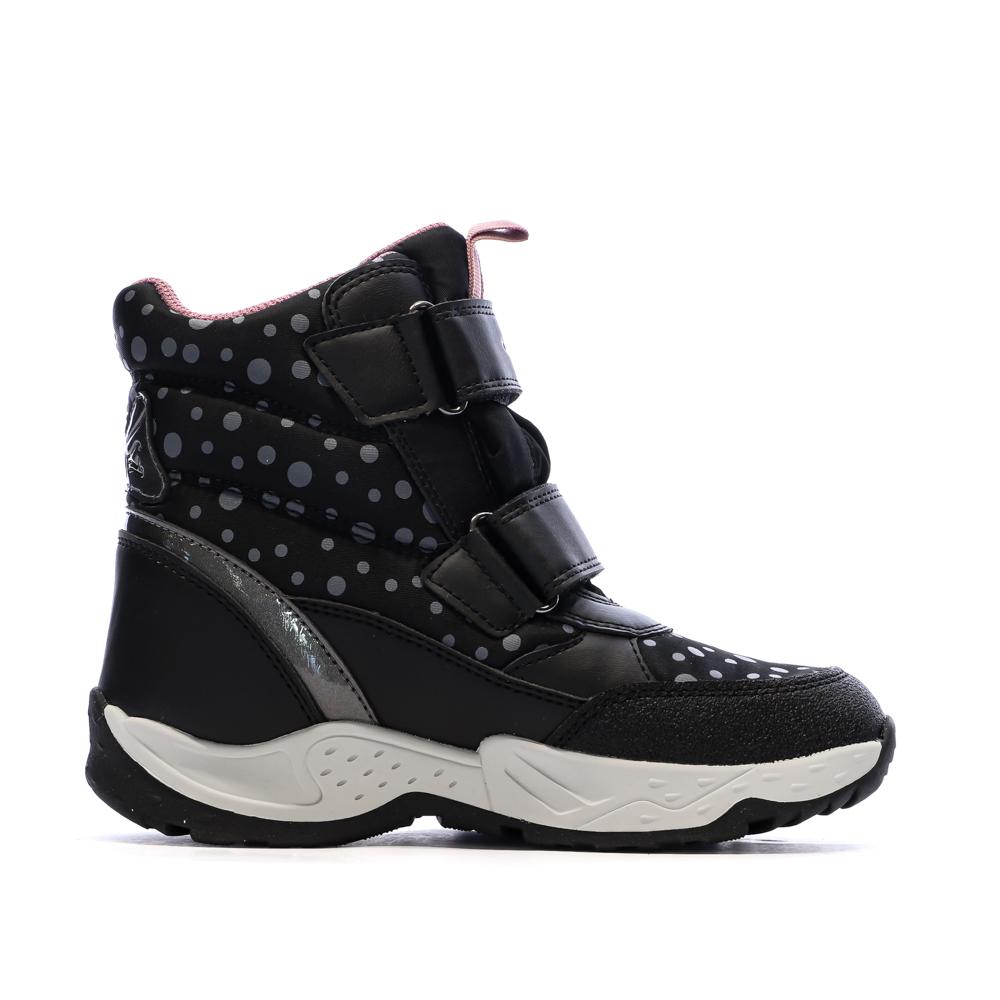 Après Ski Noir/Mauve Fille Geox Sentiero vue 2