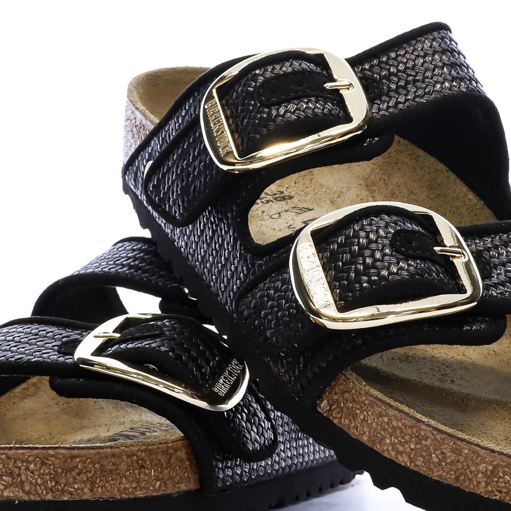 Sandales Noires Femme Birkenstock Arizona Big Buckle vue 7