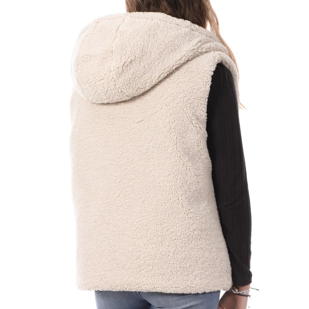 Doudoune Réversible sans manche Beige Femme Jott Daria vue 2