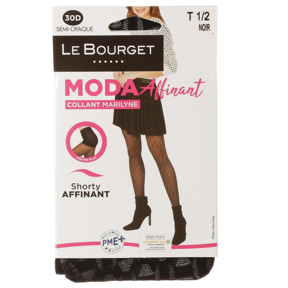 Collant Noir Femme Le Bourget 2701 pas cher