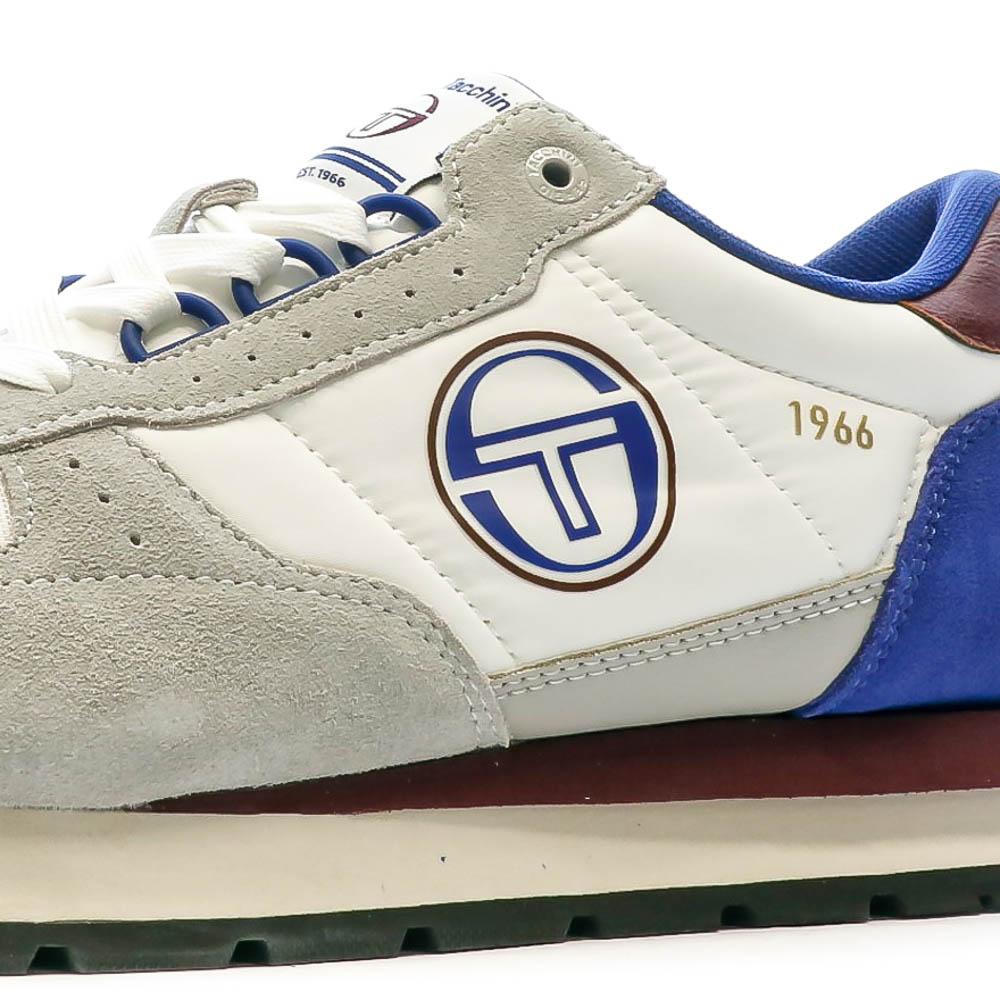 Baskets Gris/Bleu Homme Sergio Tacchini Venezia vue 7