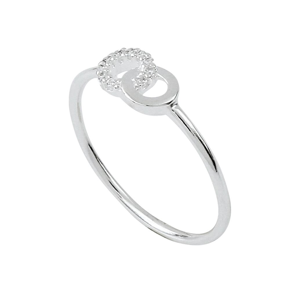 Bague Argent massif Femme Clio Blue Bague Aria pas cher