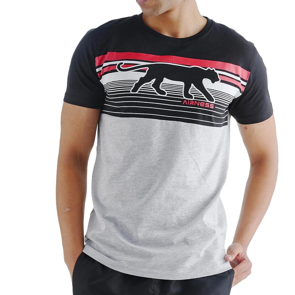 T-shirt Gris Homme Airness Camperos pas cher