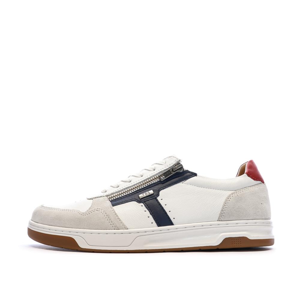 Zapatillas blancas para hombre TBS Theo barato