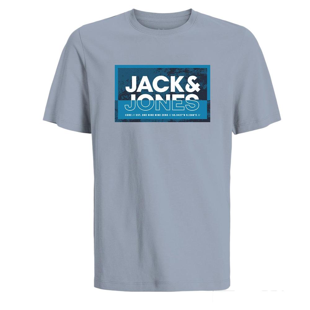 T-Shirt Bleu Garçon Jack & Jones Cologan pas cher