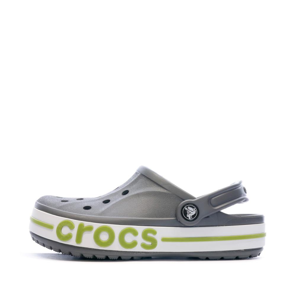 Sandales Crocs Grises Mixte Bayaband Clog pas cher