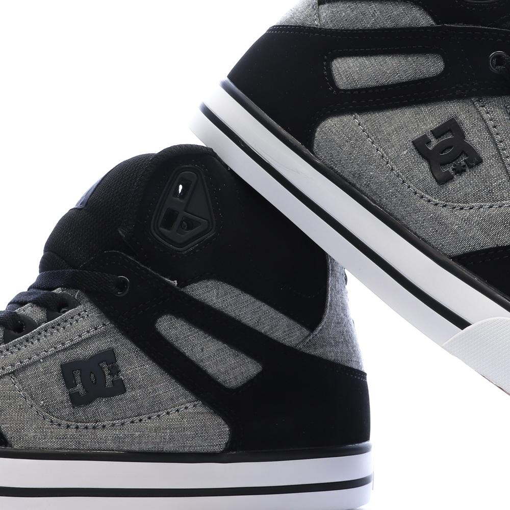 Men’s Black/Grey DC Shoes Pure Trainers Photo of the Espace des Marques %store% store - view of %key%