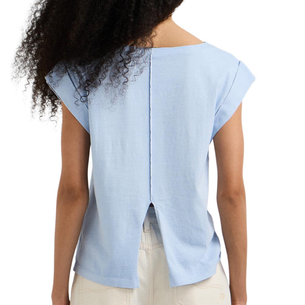 Women’s Blue T-shirt, Pepe Jeans Cayetana Photo of the Espace des Marques %store% store - view of %key%