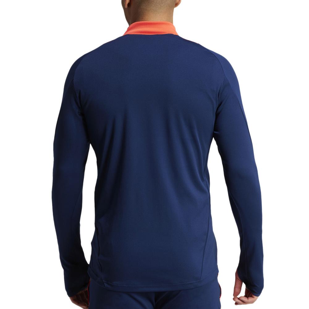Manchester United Sweat Training 1/4 zip Marine Adidas Tiro 24 vue 2