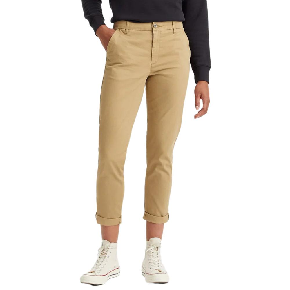Pantalon Chino Beige Femme Dockers Weekend pas cher