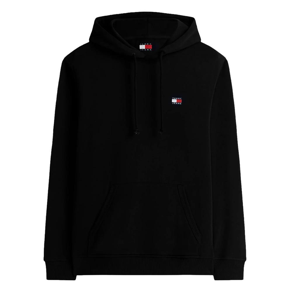 Tommy Hilfiger Badge Men’s Black Sweatshirt Photo of the Espace des Marques %store% store - view of %key%