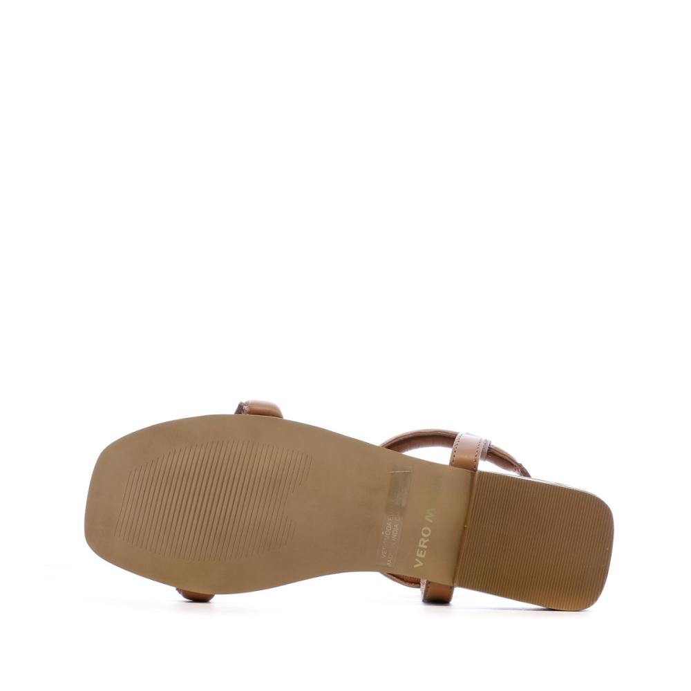 Sandales Camel Femme Vero Moda Tonic vue 5