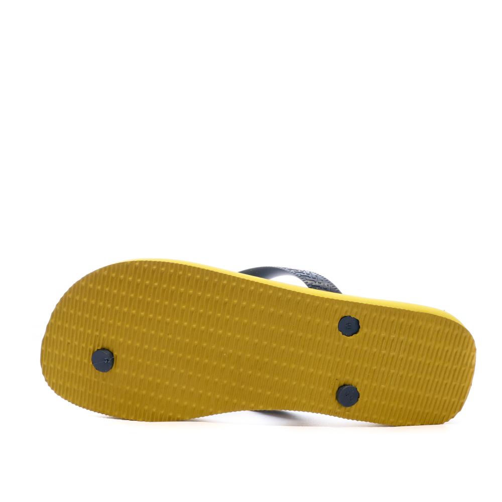 Tongs Jaune Homme Havaianas Aloha vue 2