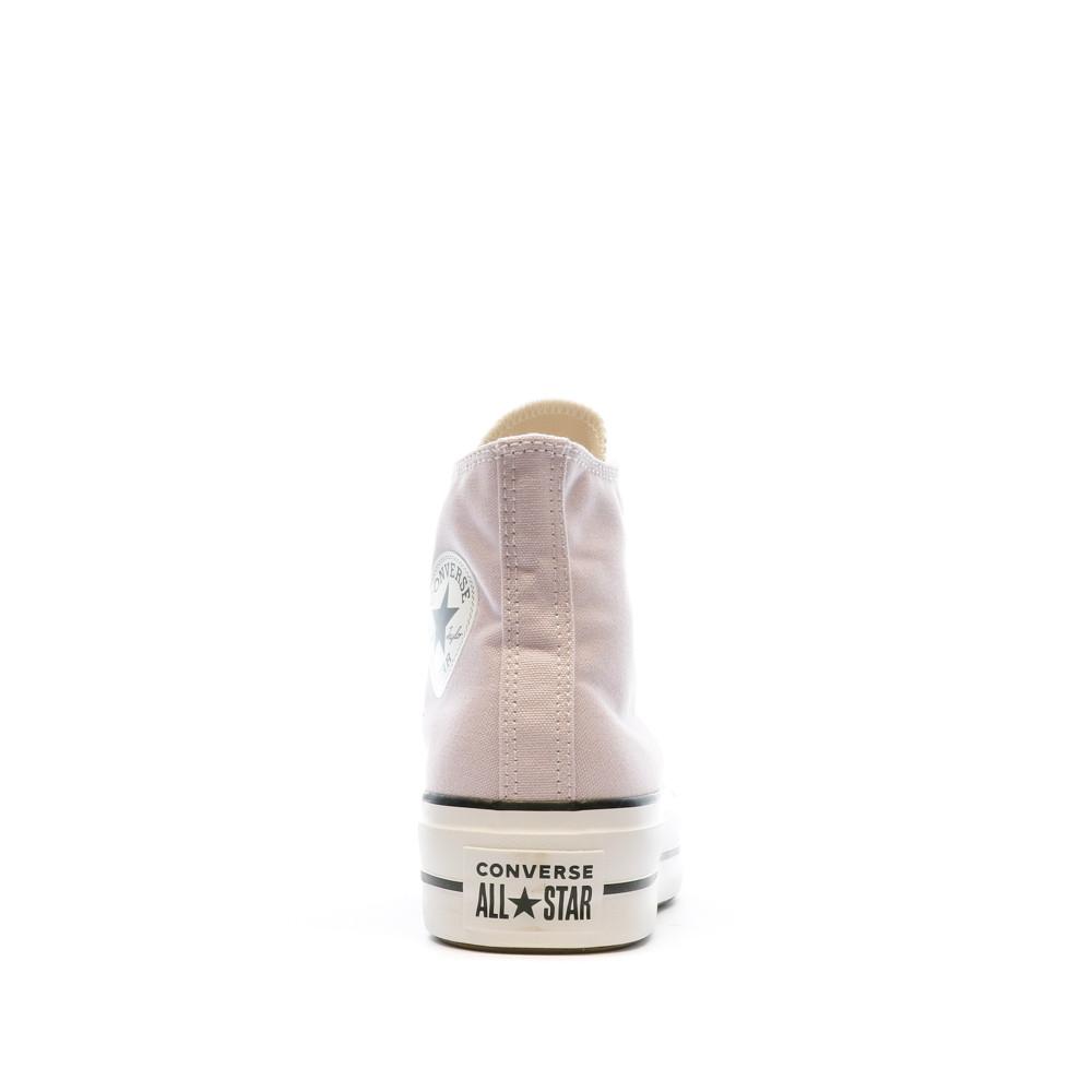 Baskets Mauves Femme Converse Chuck Taylor All Star Platform vue 3