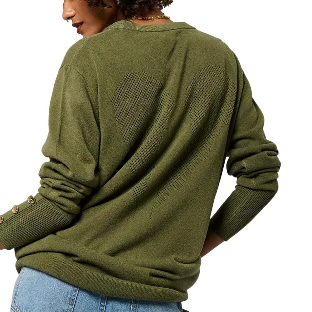 Pull Kaki Femme Kaporal MARKA vue 2