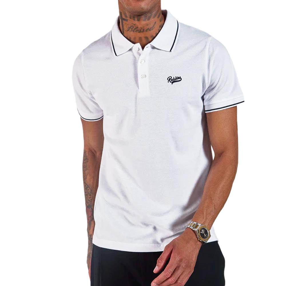 Polo Blanc Homme Redskins R231040 pas cher