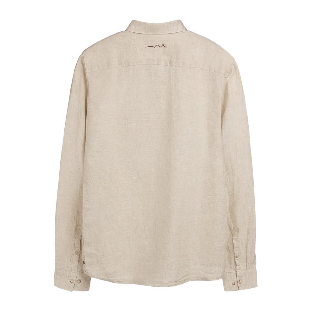 Chemise Beige Homme Teddy Smith linen vue 2