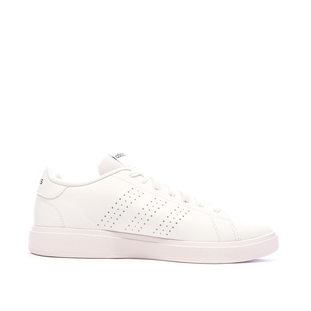 Baskets Blanches Homme Adidas Advantage Base 2.0 vue 2