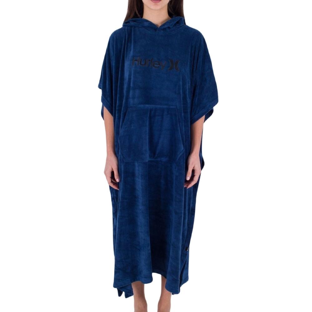 Poncho Marine Mixte Hurley Hooded pas cher