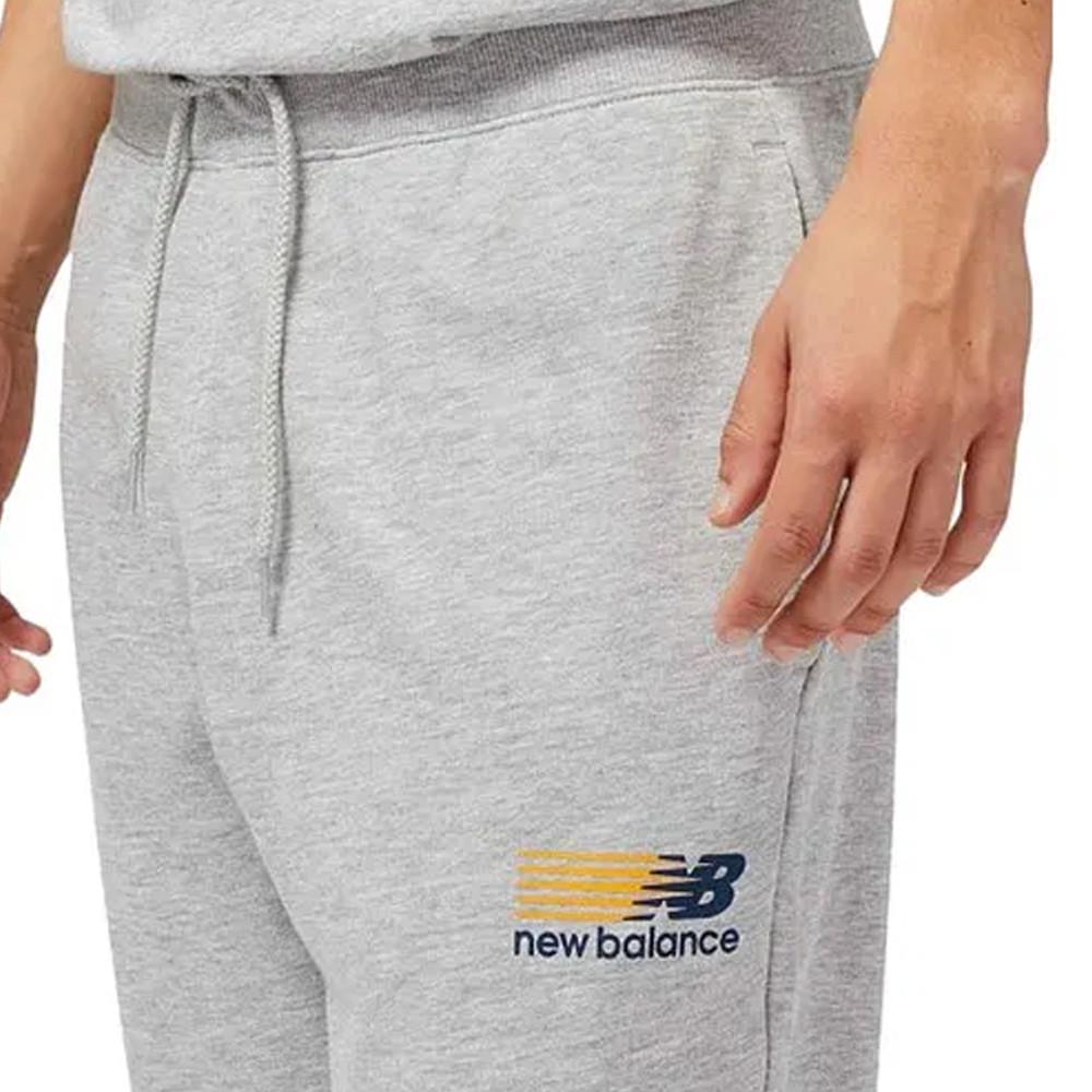 Jogging Gris Chiné Homme New Balance Core Plus vue 3