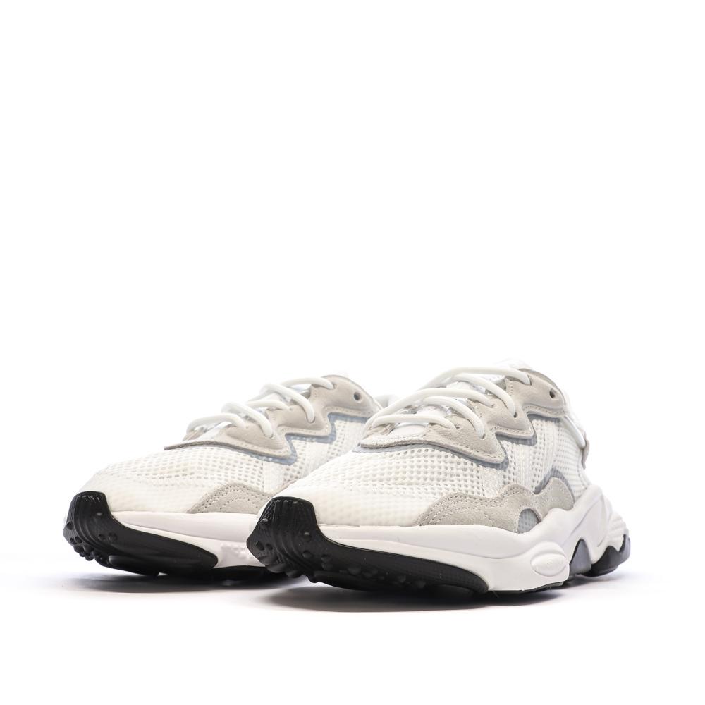 Baskets Blanches/Grises Garçon Adidas Ozweego vue 5