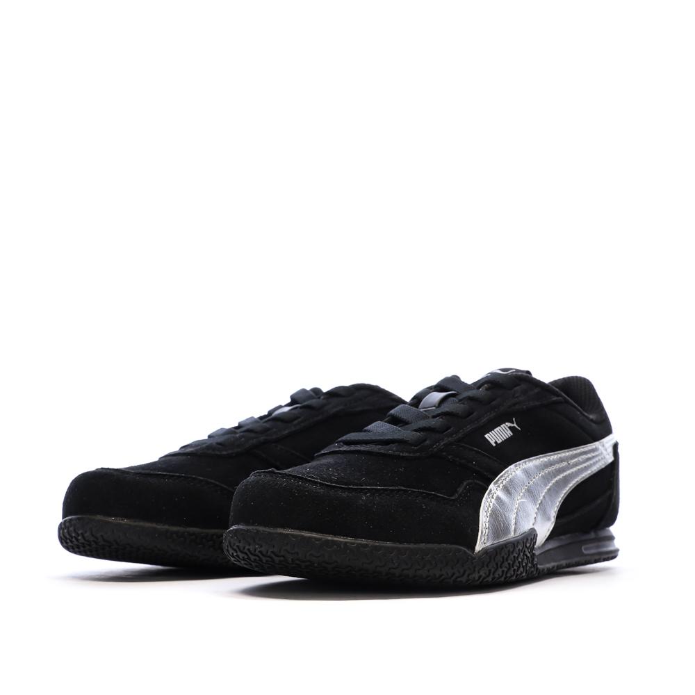 Zapatillas negras/plateadas para niño Puma Bella Donna ver 6