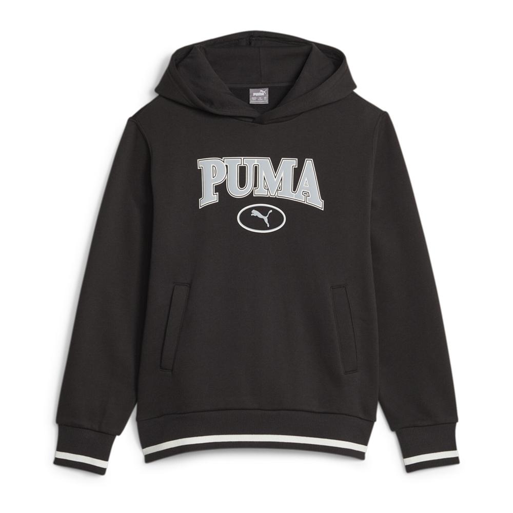 Sweat à Capuche Noir Garçon Puma Squad Hoodie pas cher