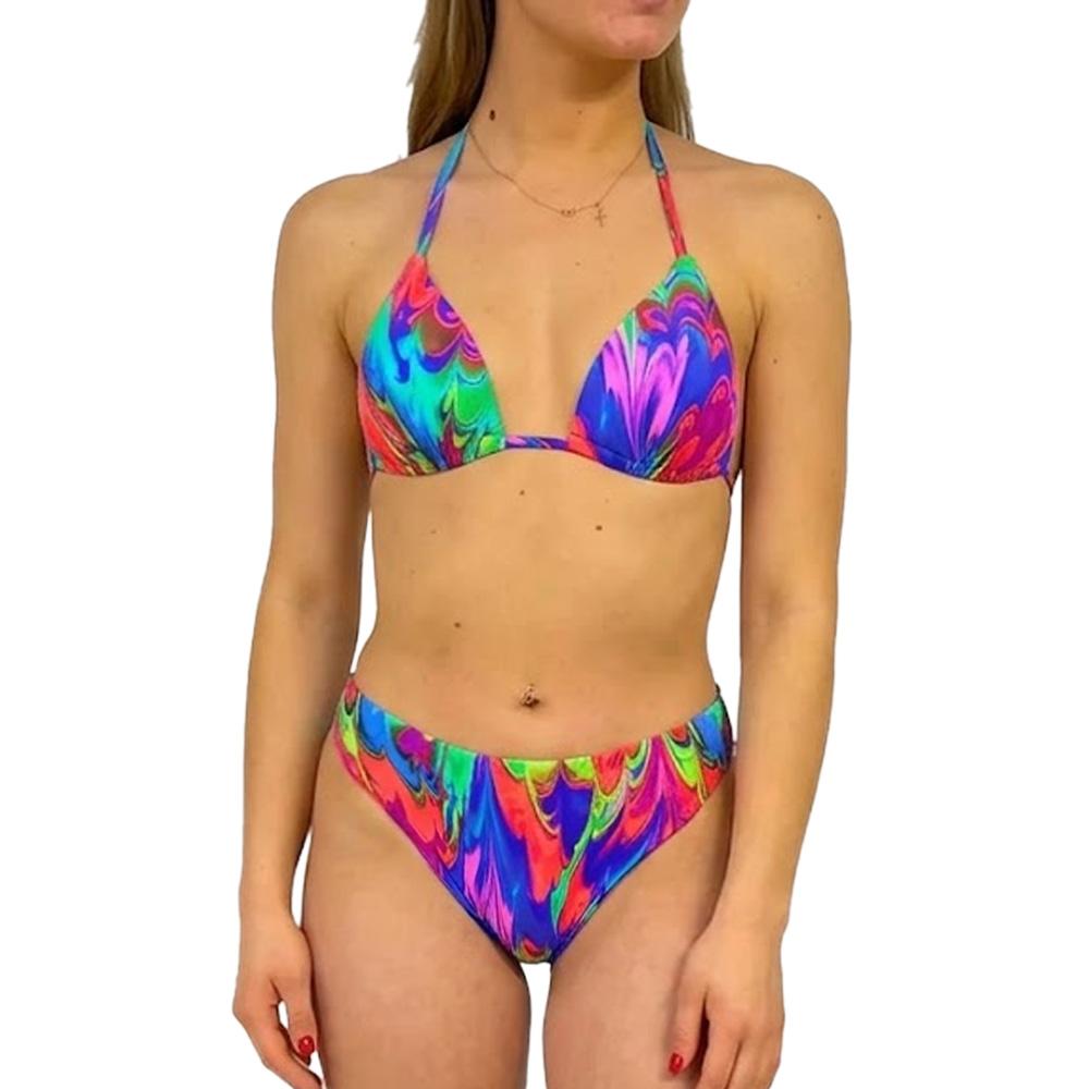 Maillot de bain Multicolore Femme Haute Pression YA pas cher