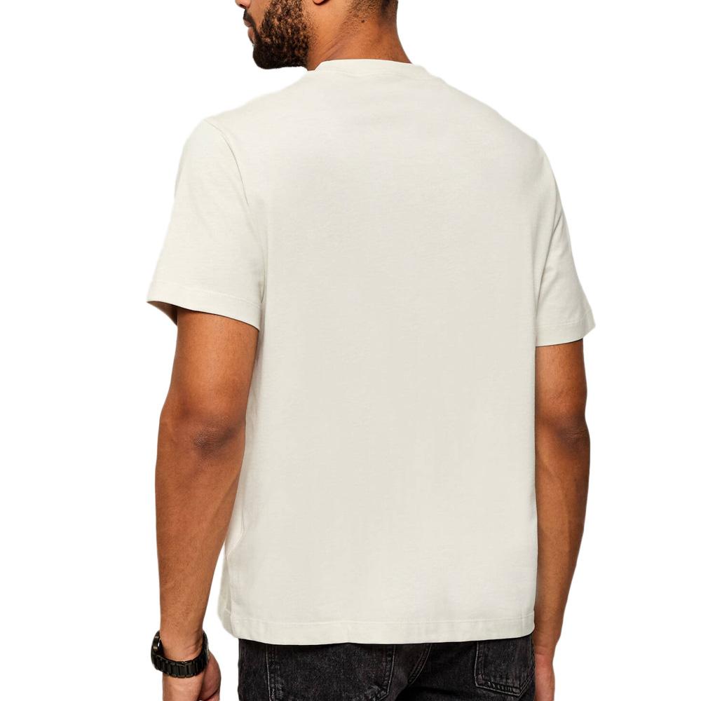 T-Shirt Beige Homme Calvin Klein Jeans Hero vue 2