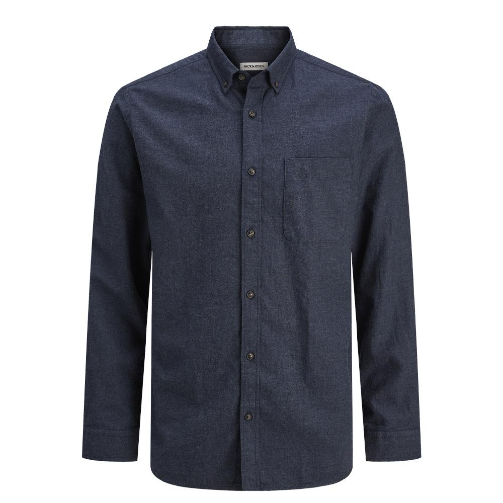 Chemise Marine Homme Jack & Jones Classic Melange pas cher