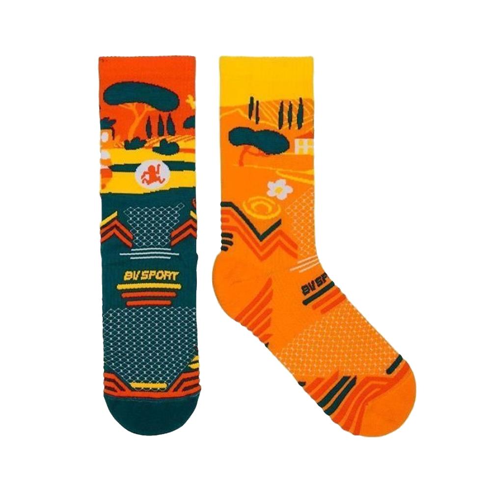 X1 Paires de Chaussettes Orange BV SPORT Ultra Collector Toscana pas cher