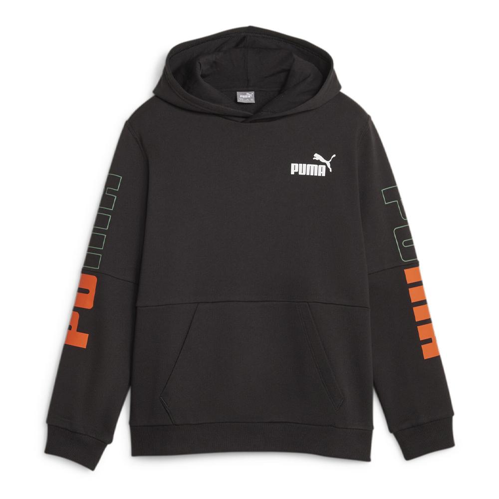 Sweat Noir Garcon Puma Cblk