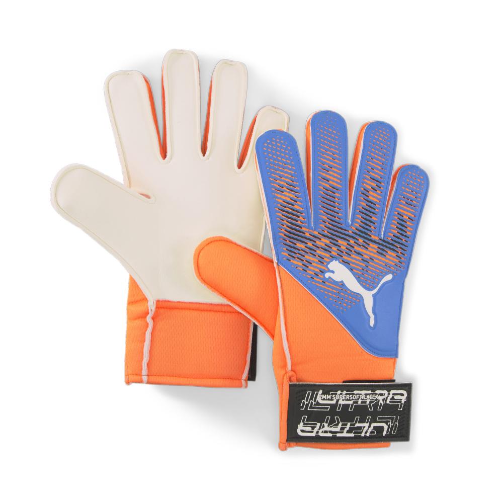 Gants de Gardien Orange/Bleu Puma Ultra Grip 4 RC pas cher