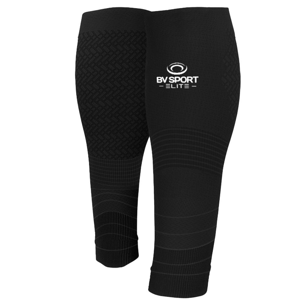 Manchon/Bas de Compression Noir BV SPORT Booster Elite Evolution pas cher