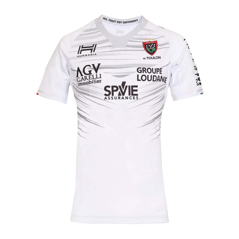 Toulon Maillot de Rugby Blanc Homme Hungaria 2021/2022 pas cher