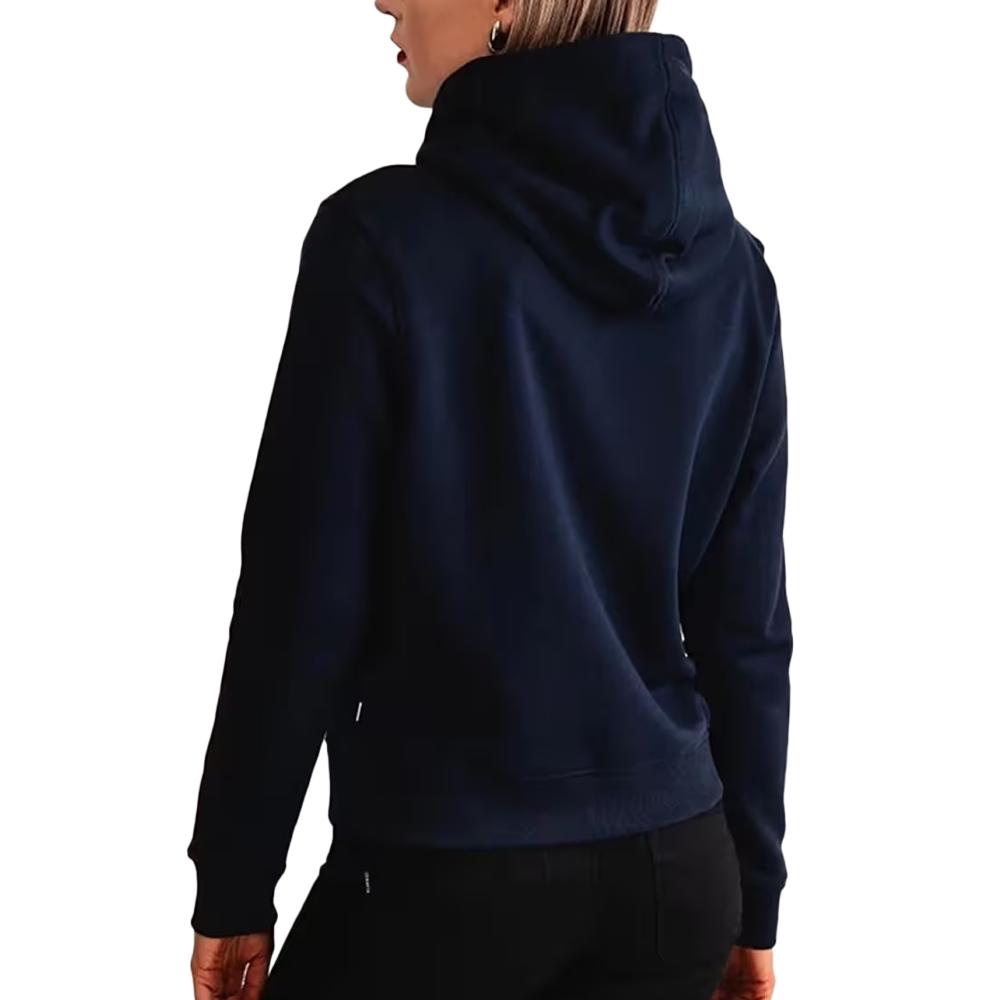 Sweat Marine Femme Guess Hood vue 2