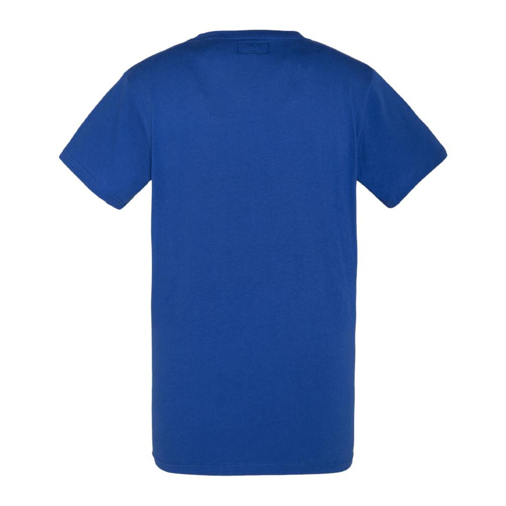 T-shirt Bleu Homme Schott Crew vue 2