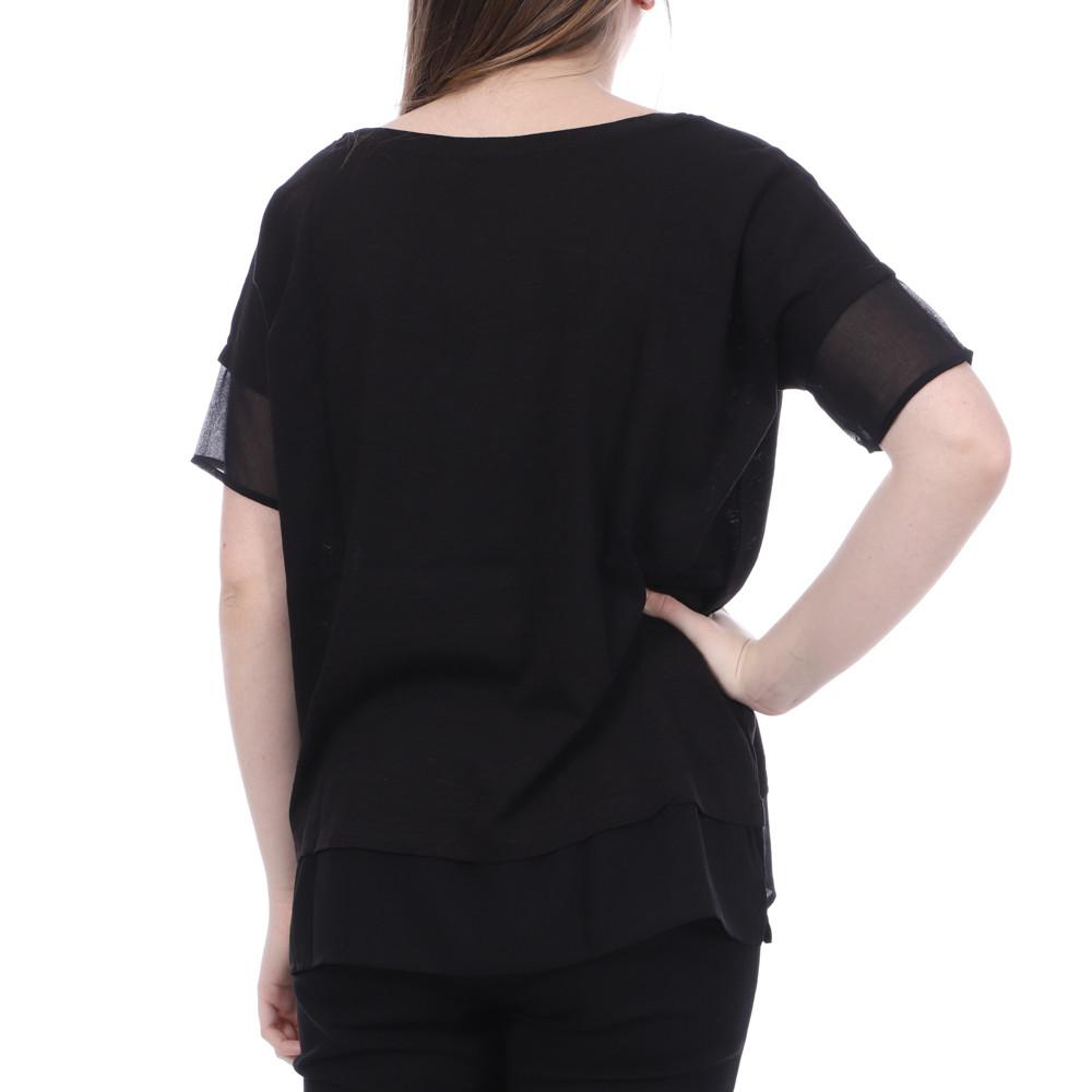 T-shirt Noir Femme French Connection Fresh vue 2