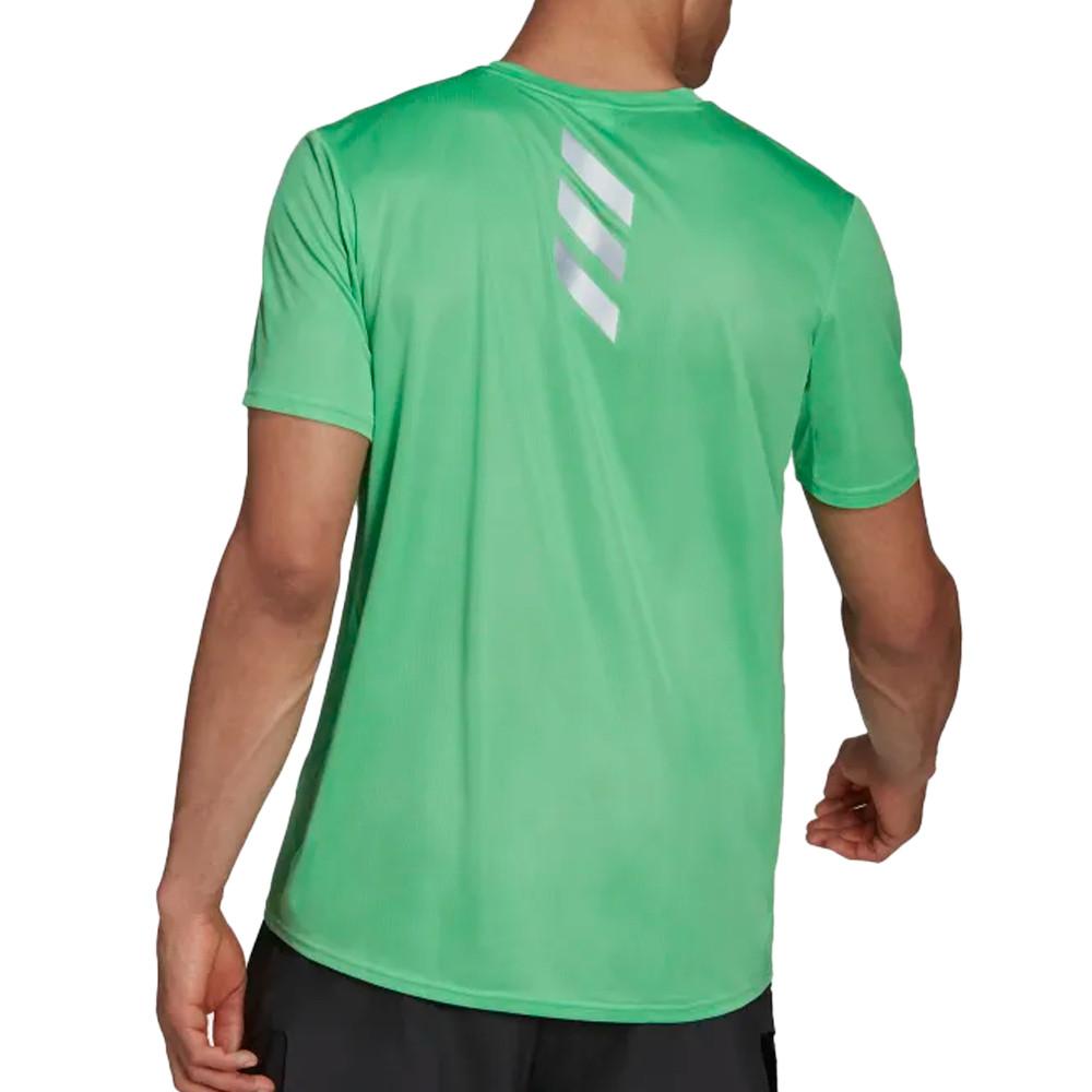 Maillot de sport Vert Homme Adidas P.blue vue 2