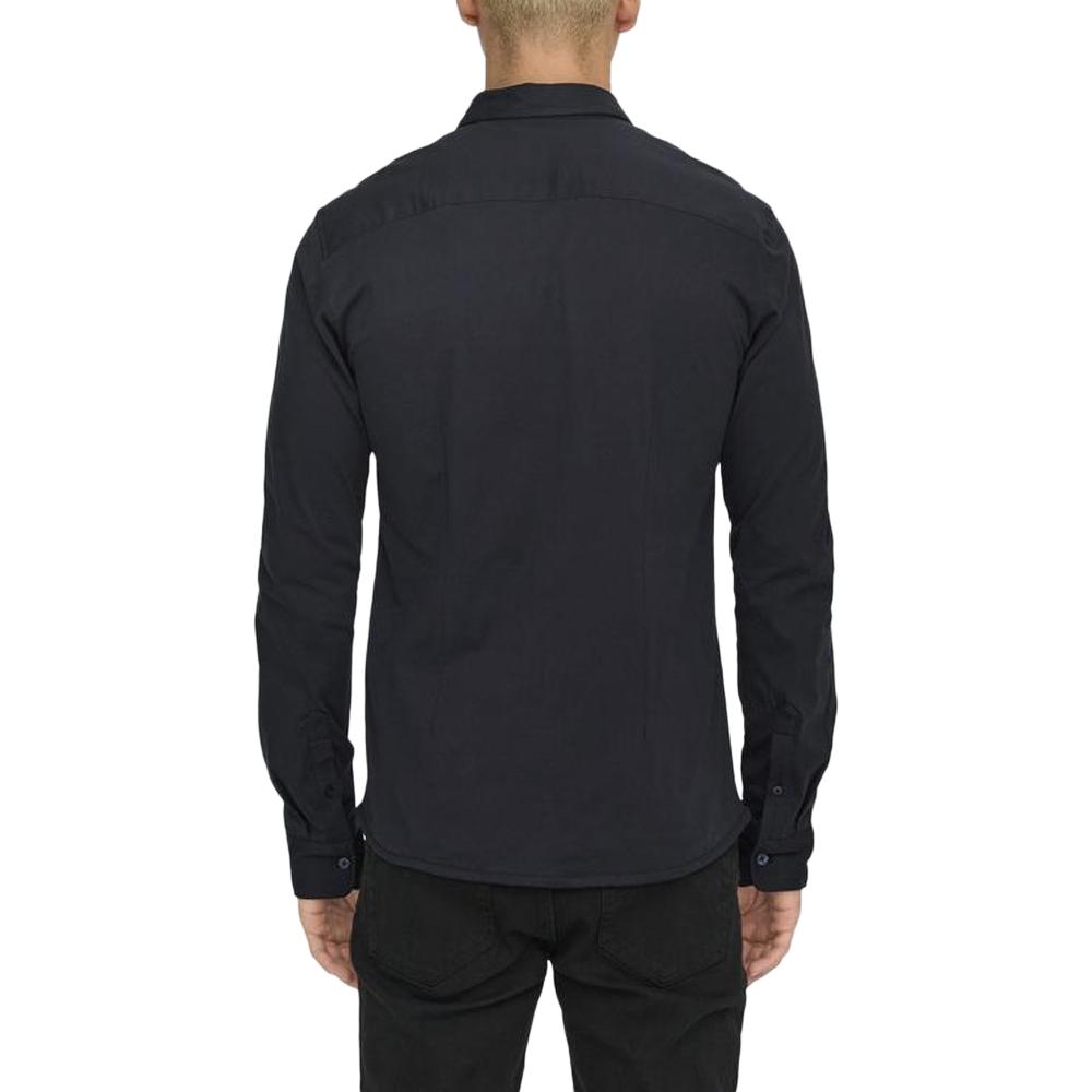 Chemise Marine Foncé Homme Only & Sons Robin vue 2