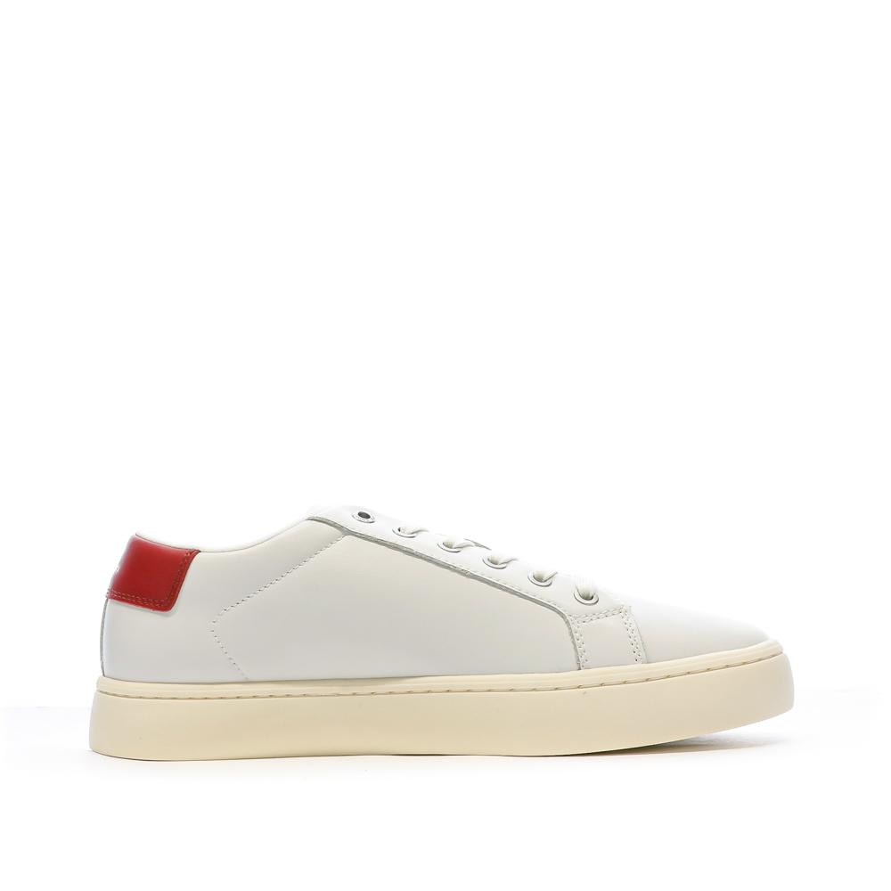 Baskets Blanc/Rouge Homme Calvin Klein Jeans YM0YM00491 vue 2