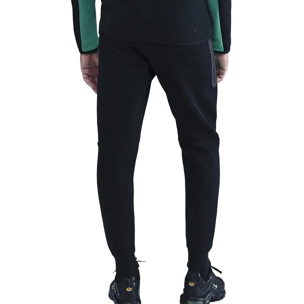 Jogging Noir/Vert Homme Nike M Nk Tch Flc vue 2