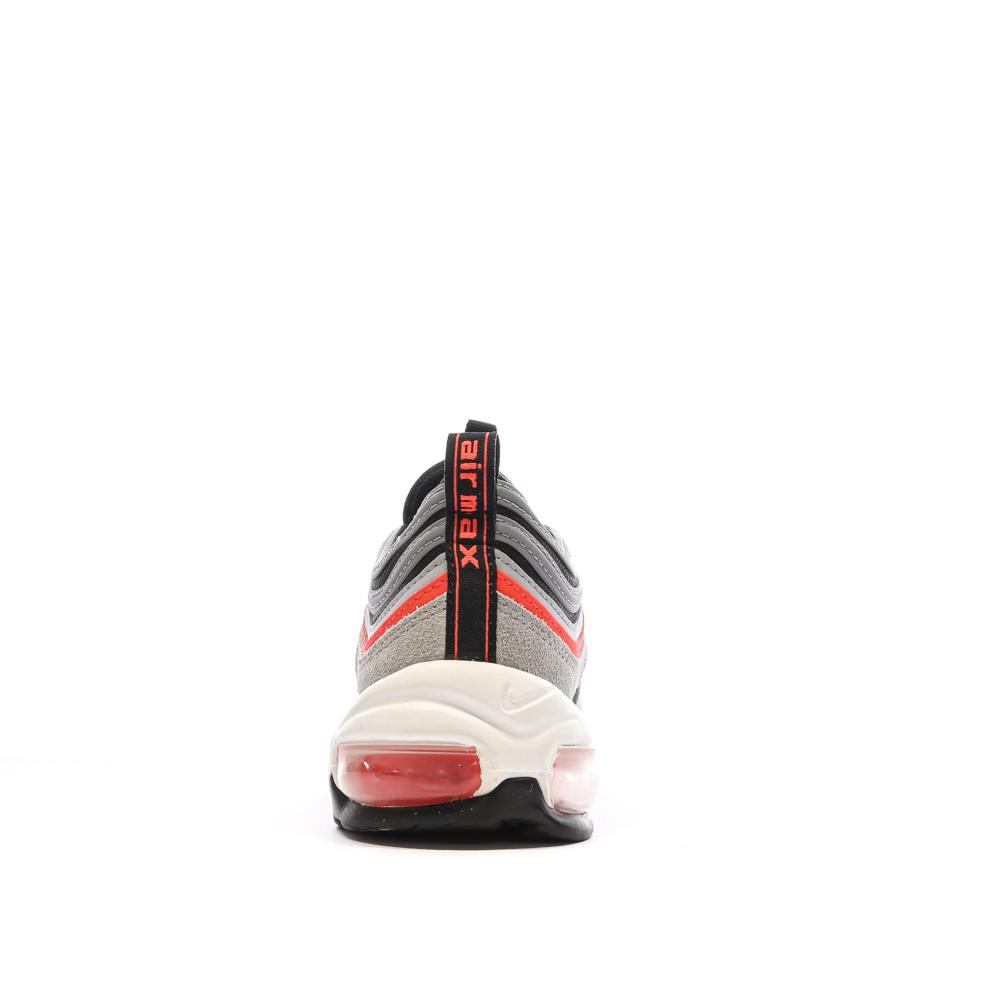 Baskets Noires/Rouges Garçon Nike Air Max 97 vue 3