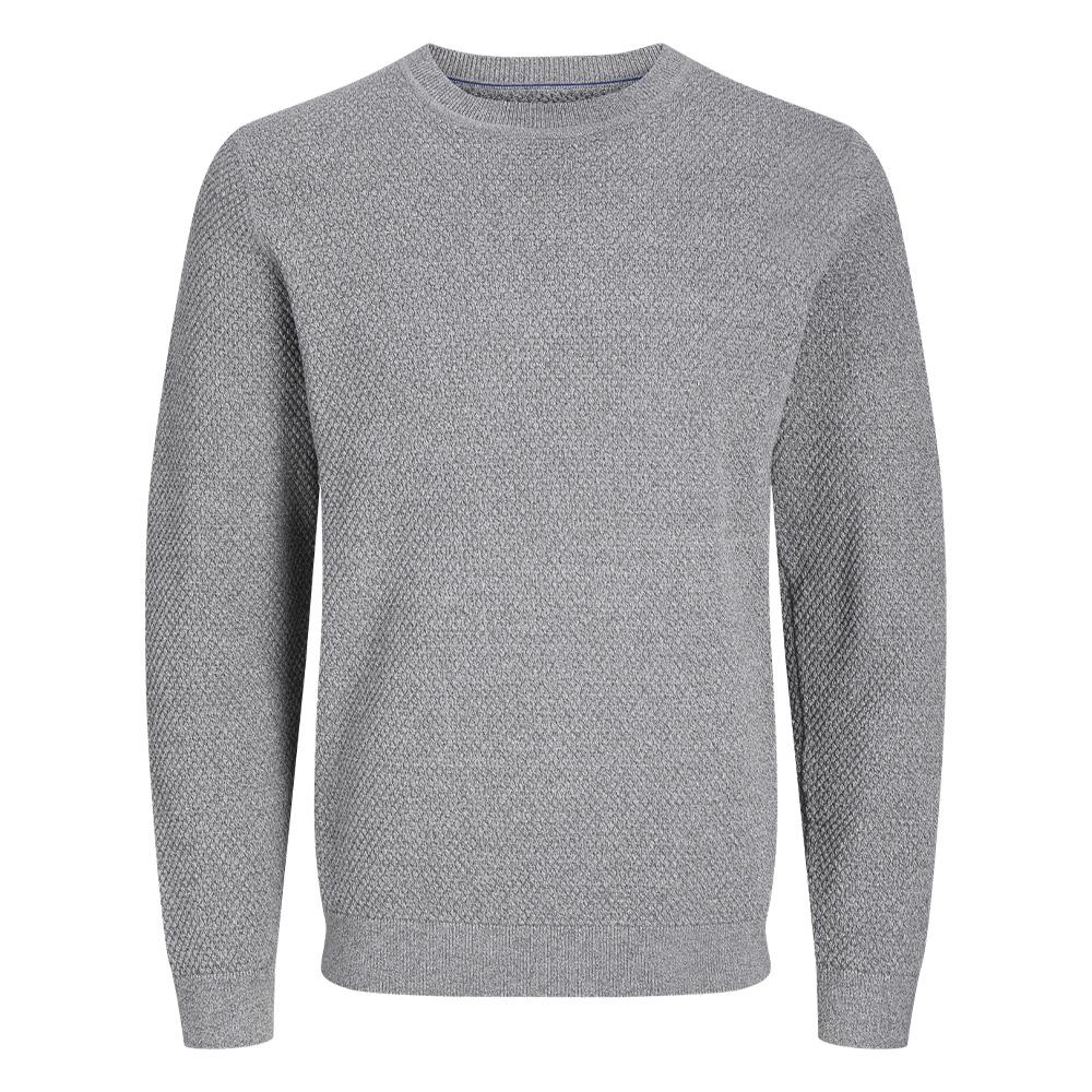 Pull Gris Homme Jack & Jones Noah pas cher