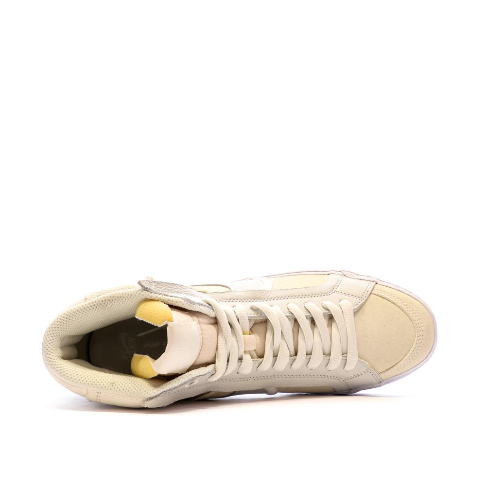 Baskets Beige Homme Nike Sb Zoom Blazer vue 4