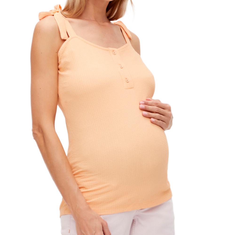 Débardeur Orange Femme Mamalicious Lilley pas cher